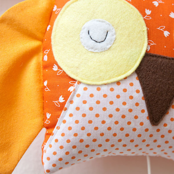 Spieluhr Eule orange – Bild 5