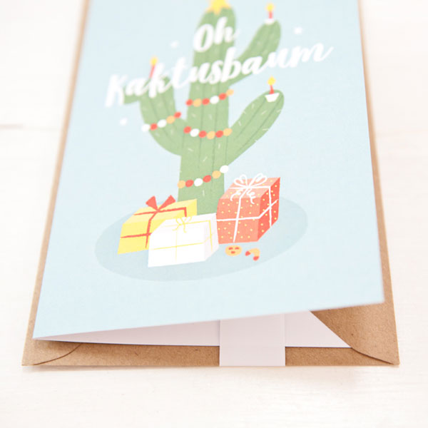 Klappkarte - Oh Kaktusbaum – Bild 4