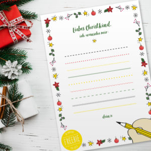 Brief an das Christkind