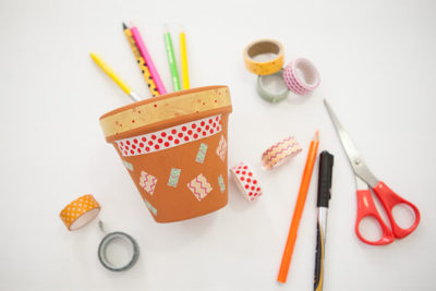 Stiftehalter aus Terrakotta