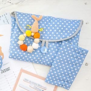 Wickelunterlage hellblau