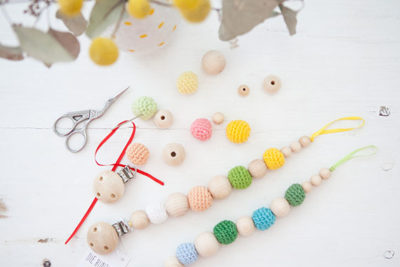 Schnullerketten gestalten