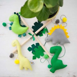 Baby-Mobile Dinosaurier