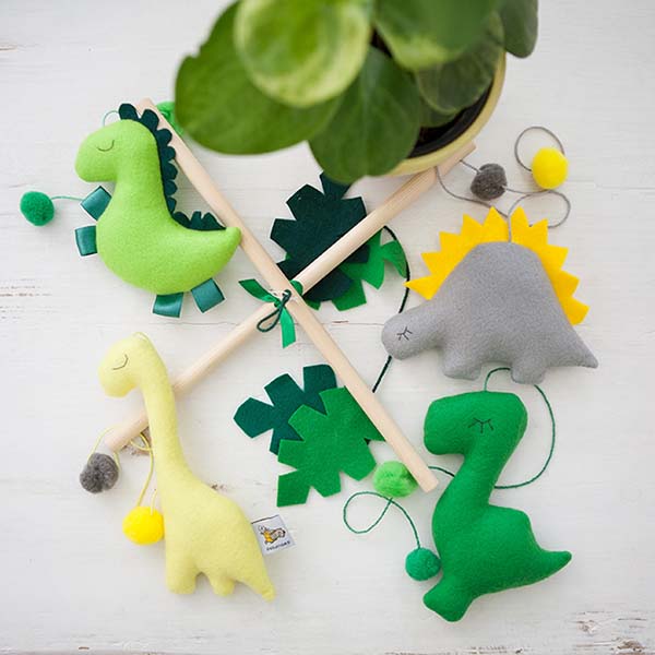Baby-Mobile Dinosaurier