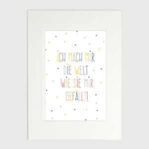 Kunstdruck groß - Pippi