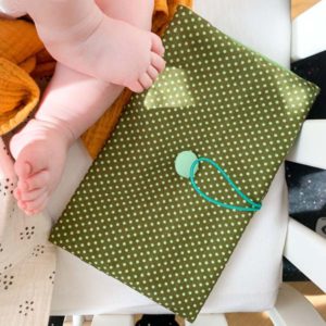 Windeltasche olivgrün