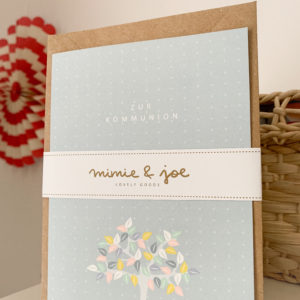 Grußkarte - Zur Kommunion