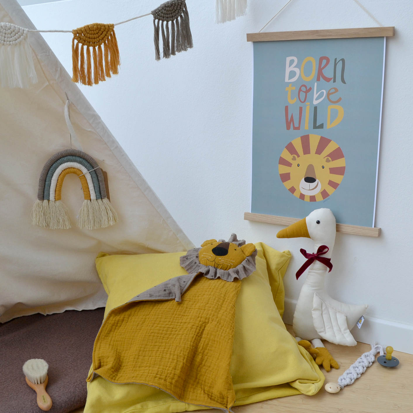 Poster Löwe – Bild 3