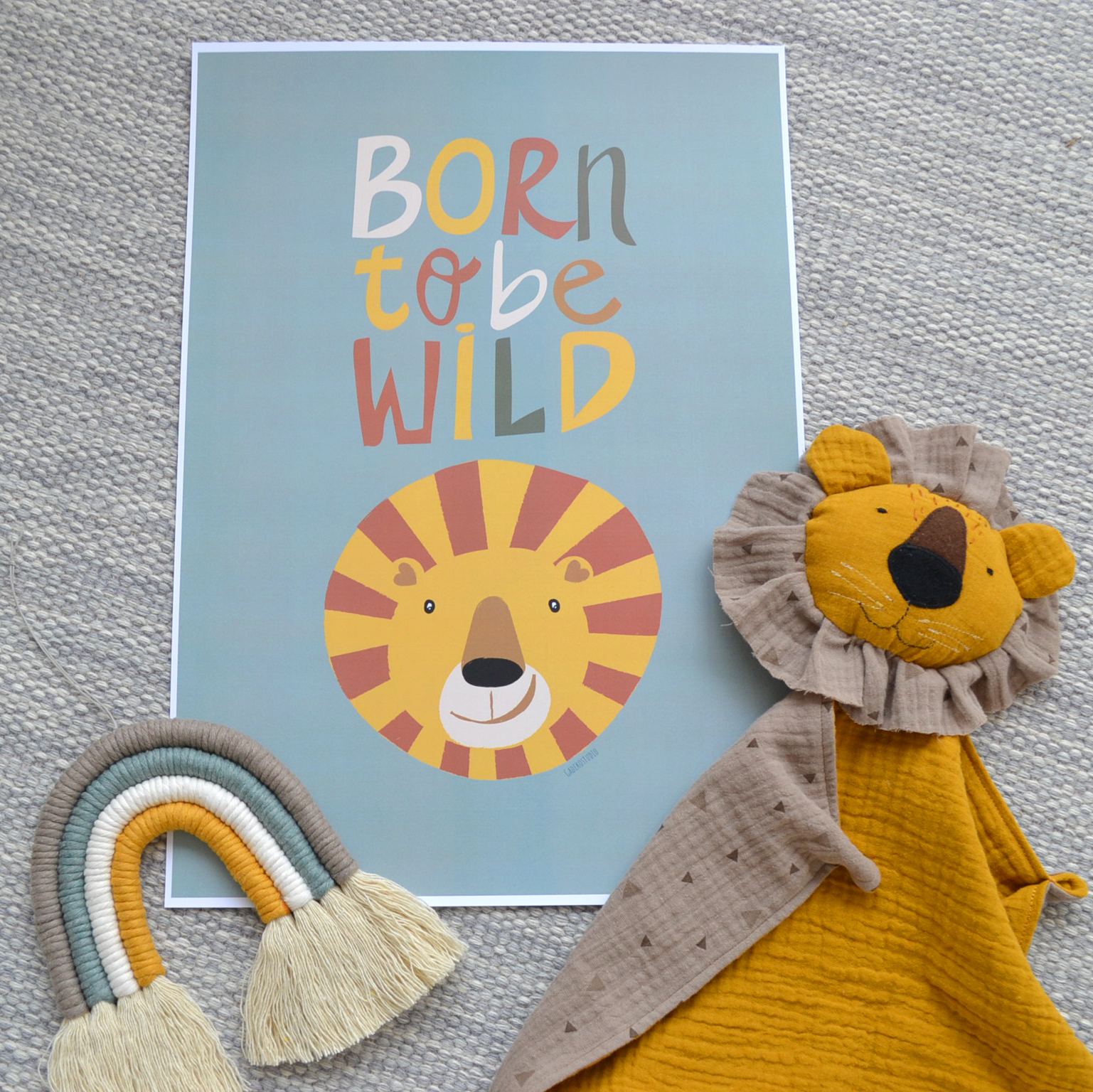 Poster Löwe – Bild 6