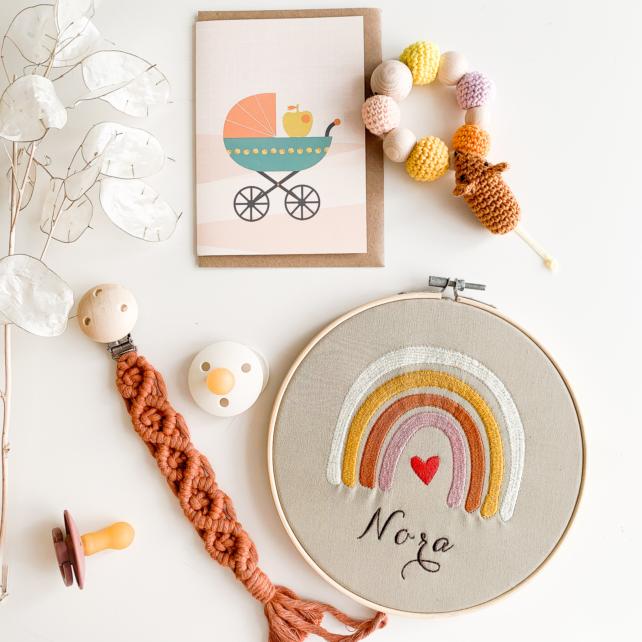 Stickrahmen Regenbogen – Bild 2