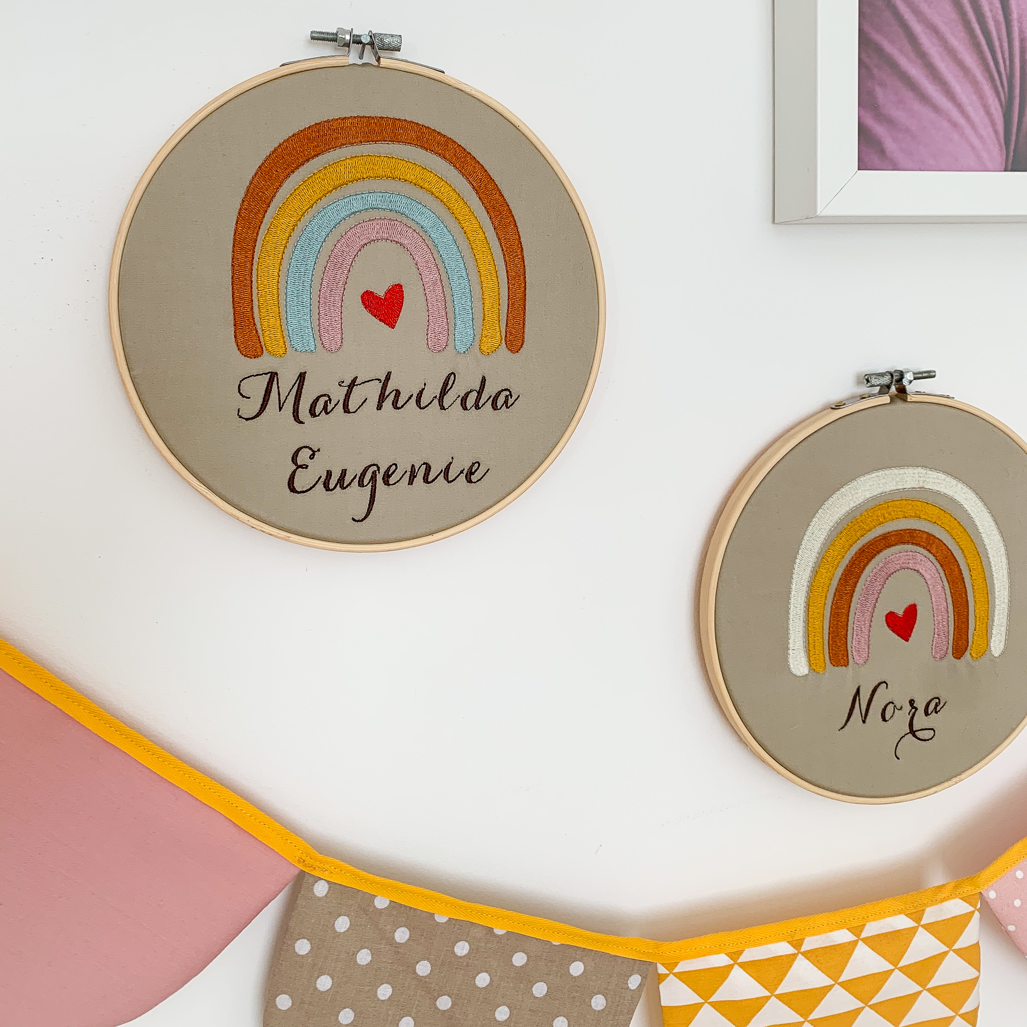 Stickrahmen Regenbogen – Bild 10