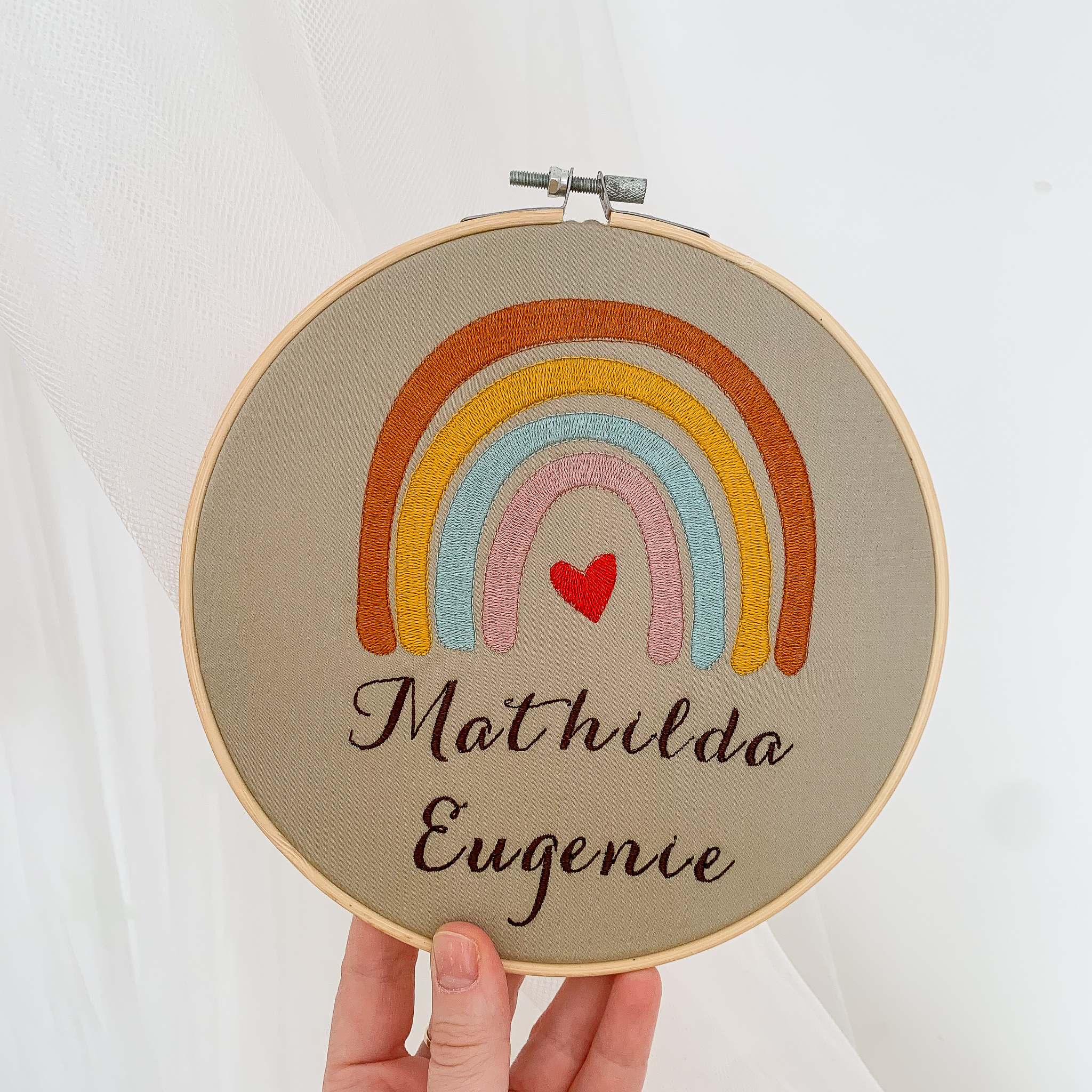 Stickrahmen Regenbogen – Bild 11