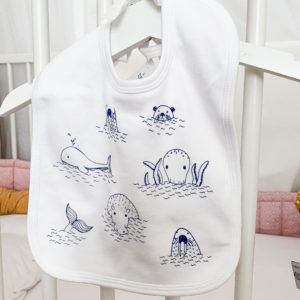 Baby Lätzchen-under the see Meerestiere